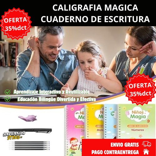 OFERTA 35 % DSCT MagicLibro Bilingüe Transforma el aprendizaje de tus hijos